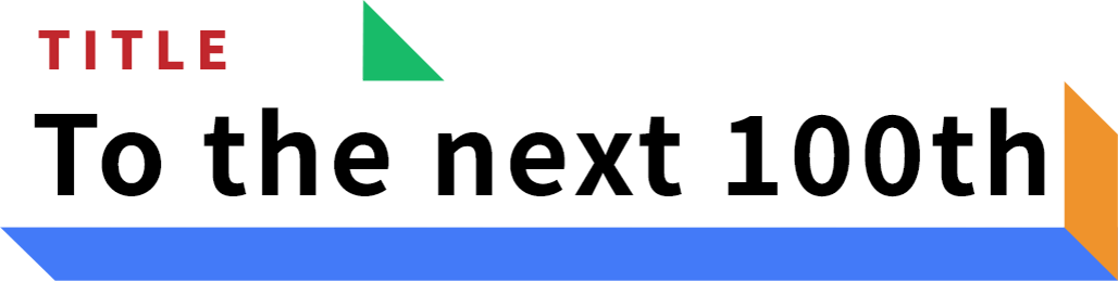 To the next 100th