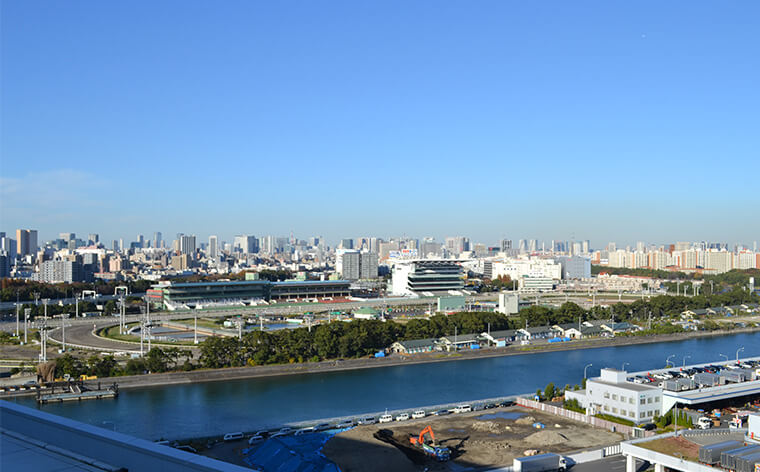 屋上からの景色